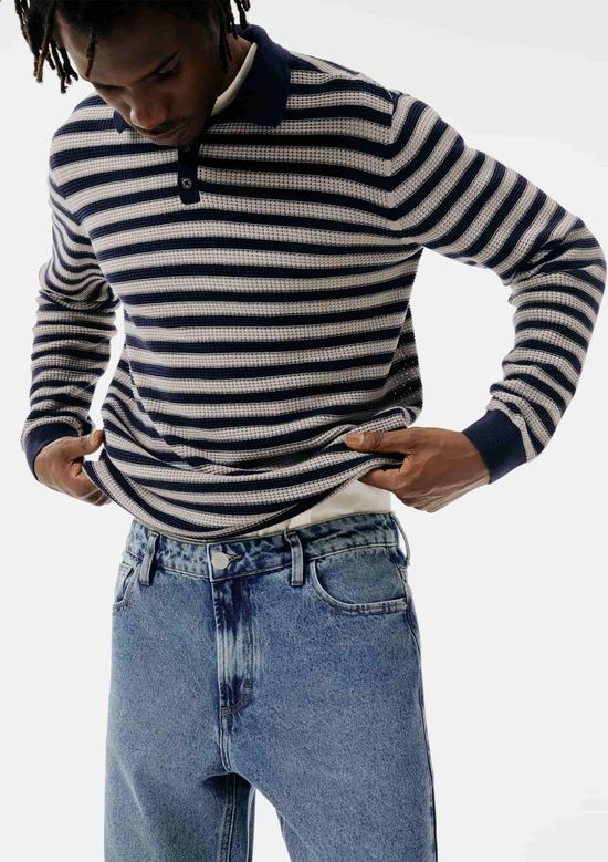 Foto do produto: Calça Masculina Reta em Jeans - Azul