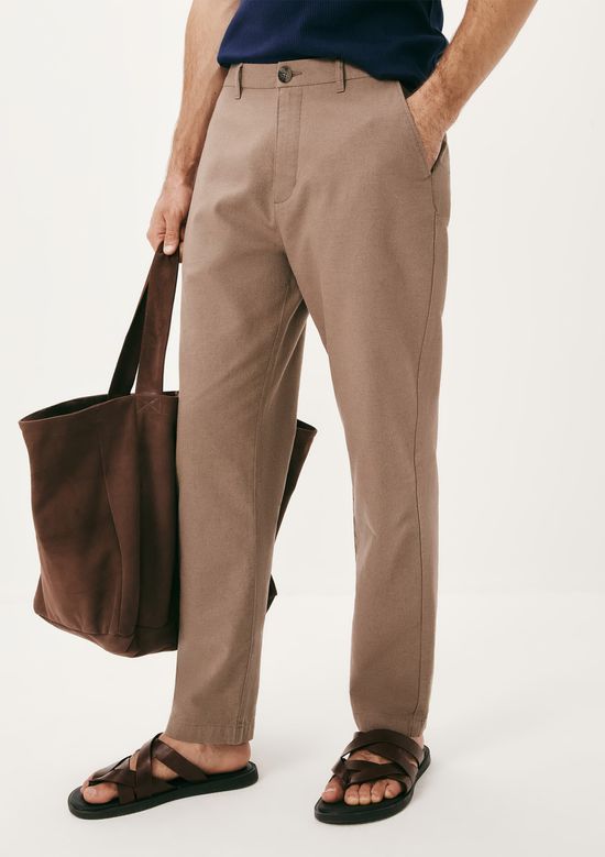 Foto do produto: Calça Masculina Reta Chino - Marrom