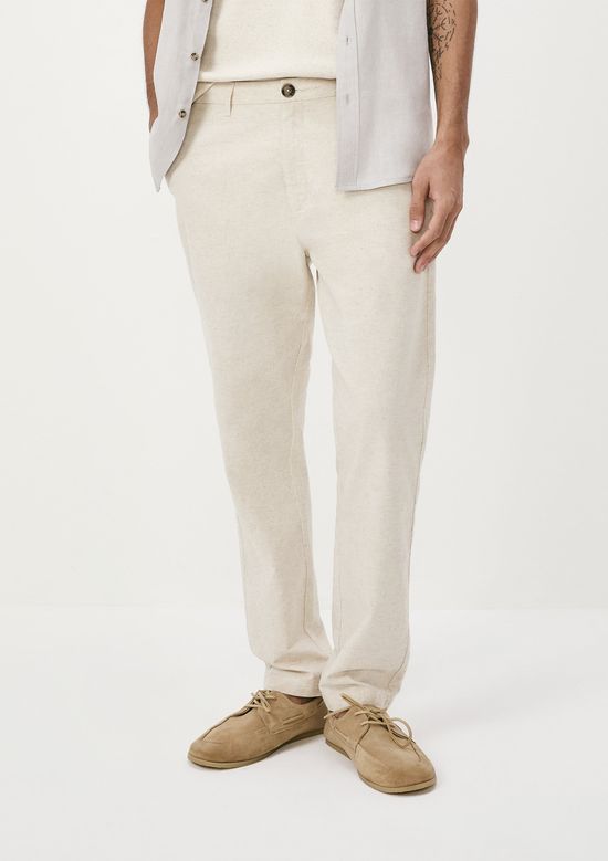 Foto do produto: Calça Masculina Reta Chino - Natural