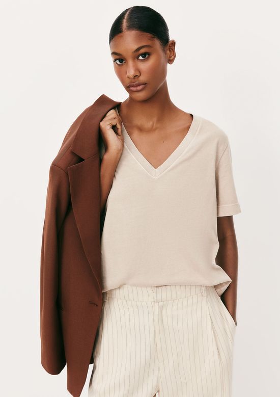 Foto do produto: Blusa Feminina Estonada - Bege