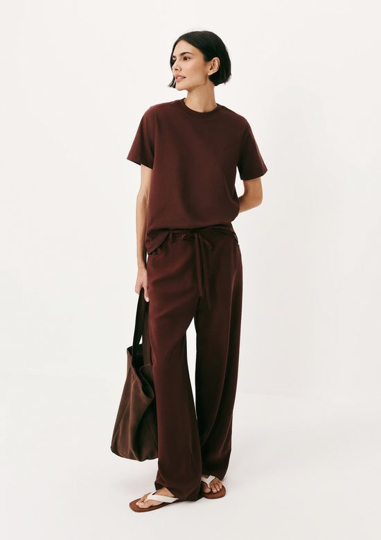 Foto do produto: Camiseta Feminina Manga Curta Super Cotton - Vinho