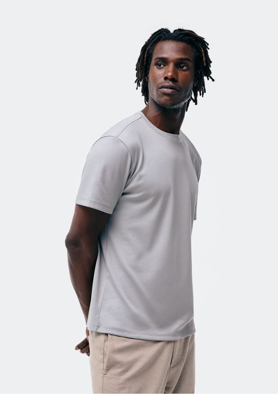 Foto do produto: Camiseta Masculina Manga Curta Super Cotton Pima - Cinza