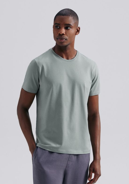Foto do produto: Camiseta Básica Masculina Manga Curta Pima - Verde