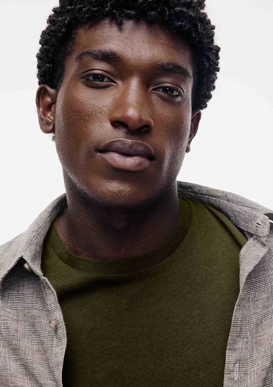 Foto do produto: Camiseta Masculina Slim Algodão Peruano Soft Touch - Verde