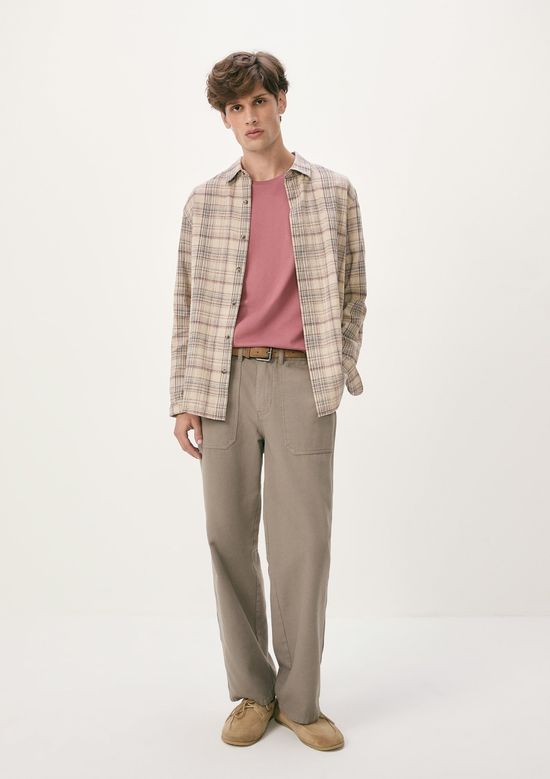 Foto do produto: Camiseta Básica Masculina Comfort Super Cotton - Rosa