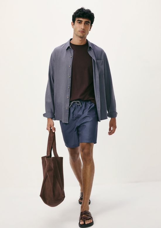 Foto do produto: Camiseta Básica Masculina Comfort Super Cotton - Marrom