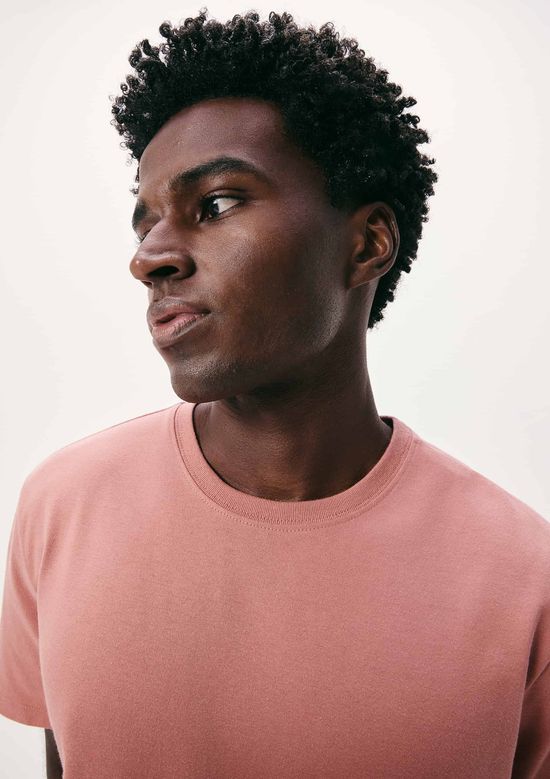Foto do produto: Camiseta Básica Masculina Comfort Super Cotton - Rosa