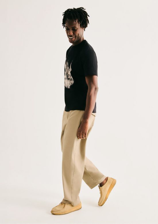 Foto do produto: Camiseta Masculina Manga Curta Com Estampa - Preto