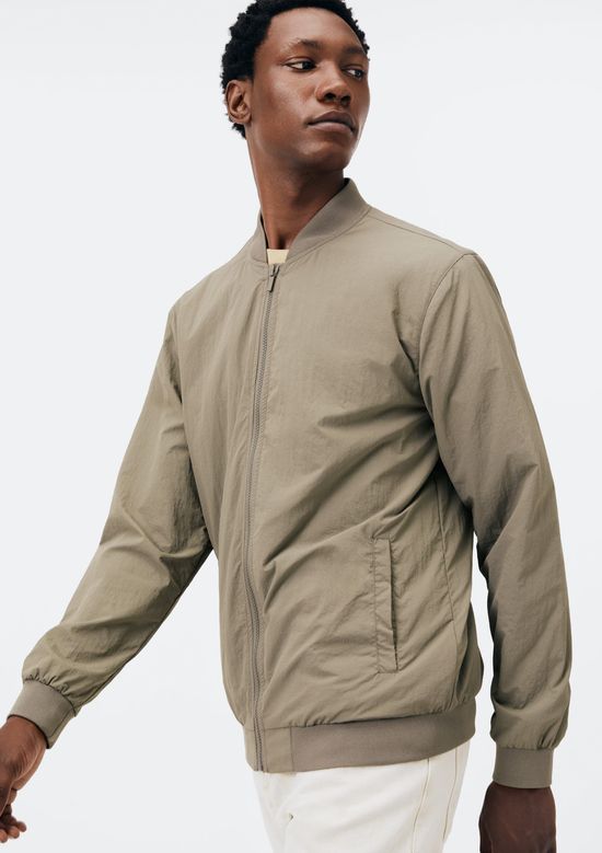 Foto do produto: Jaqueta Masculina Bomber em Nylon - Verde
