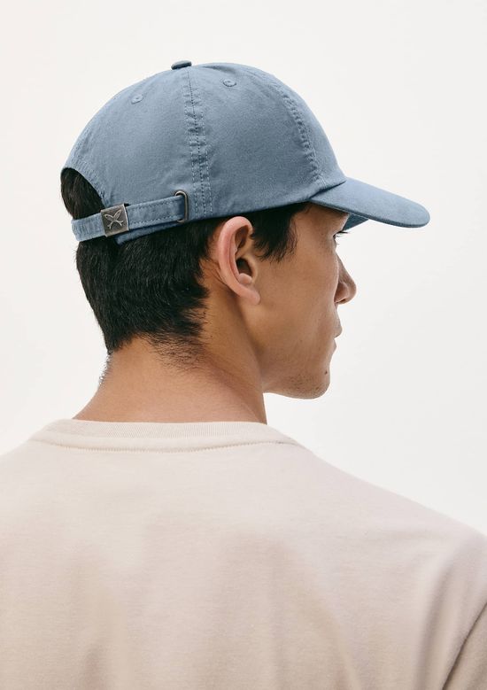 Foto do produto: Boné Unissex Aba Curva Em Sarja - Azul