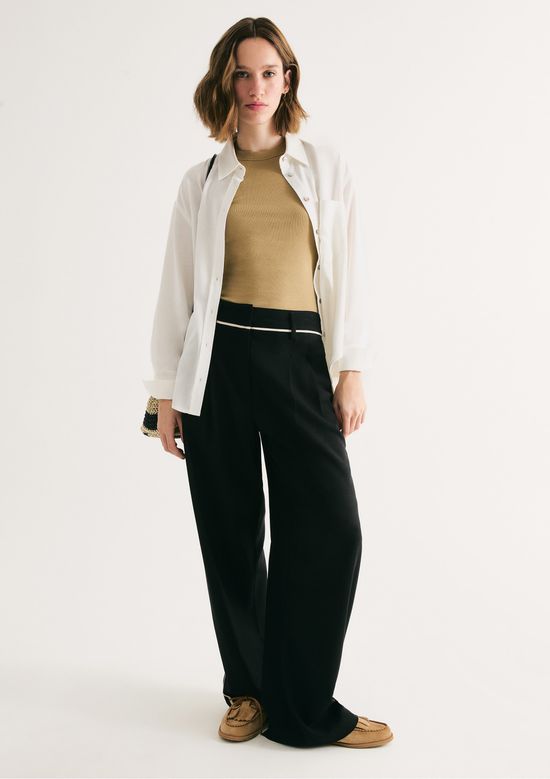 Foto do produto: Regata Básica Feminina Slim Neck - Caqui