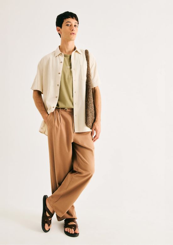 Foto do produto: Regata Básica Masculina Regular Com Estampa - Verde