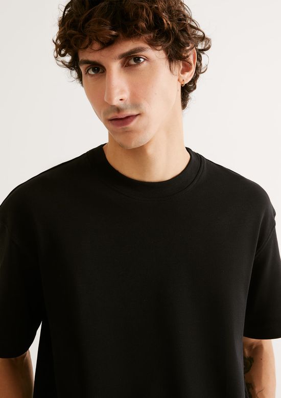 Foto do produto: Camiseta Masculina Manga Curta Em Malha Tech - Preto