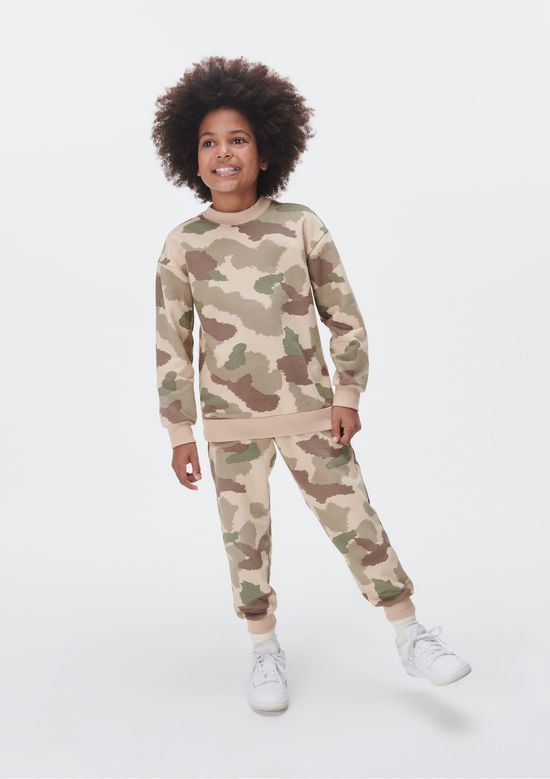 Foto do produto: Blusão Infantil Menino Estampado - Bege