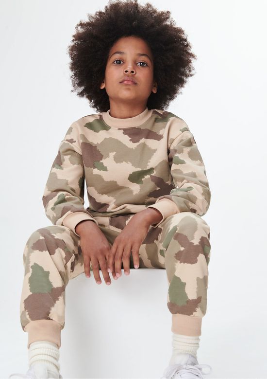 Foto do produto: Blusão Infantil Menino Estampado - Bege