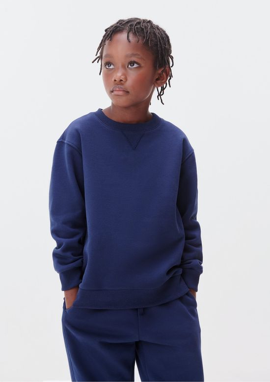 Foto do produto: Blusão De Moletom Peluciado Infantil Unissex - Azul