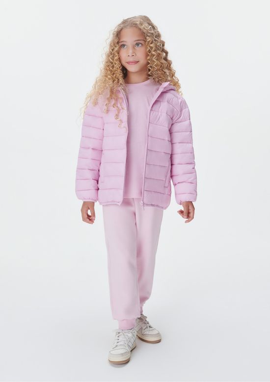 Foto do produto: Calça Básica Infantil Unissex Jogger - Rosa