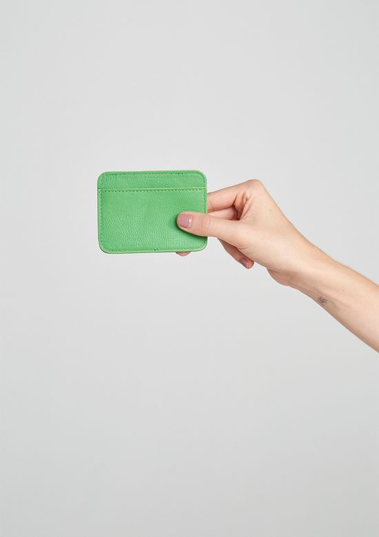 Foto do produto: Porta Cartão Feminino Bicolor - Verde