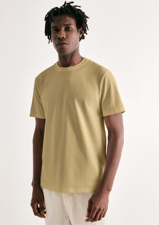 Foto do produto: Camiseta Masculina Regular Texturizada - Verde