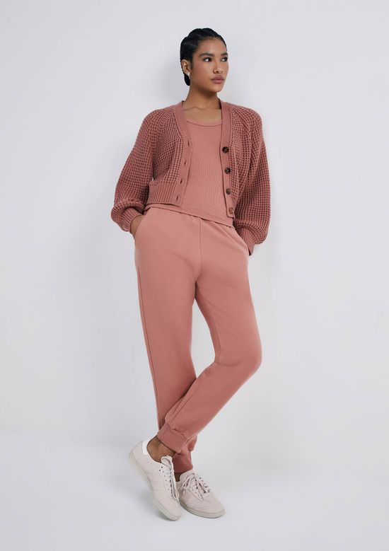 Foto do produto: Regata Básica Feminina Slim Rib - Marsala