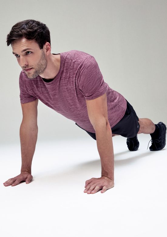 Foto do produto: Camiseta Esportiva Masculina Flamê Easy Care - Vinho