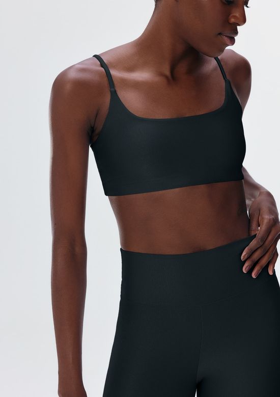 Foto do produto: Top Esportivo Feminino Proteção UV - Preto