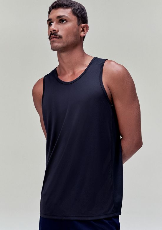 Foto do produto: Regata Esportiva Masculina Texturizada - Preto