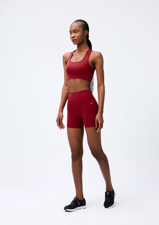 Foto do produto: Bermuda Esportiva Feminina Biker - Vermelho