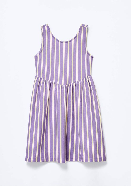 Foto do produto: Vestido Infantil Fio Tinto Evasê - Roxo