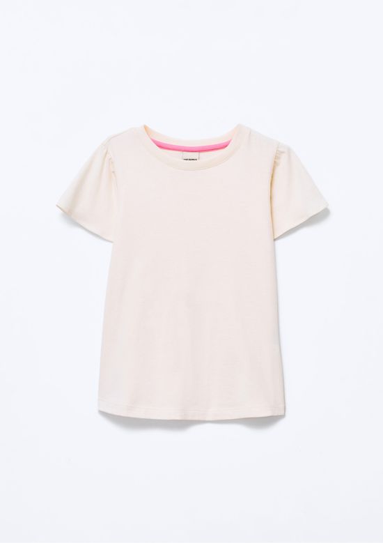 Foto do produto: Blusa Infantil Menina Regular Com Babados - Off white