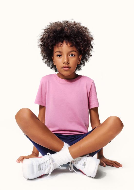 Foto do produto: Blusa Infantil Menina Básica Slim - Rosa