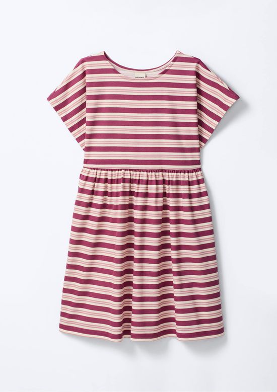 Foto do produto: Vestido Curto Infantil Estampado Em Algodão - Rosa