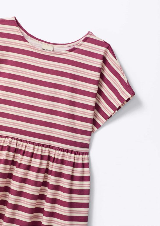 Foto do produto: Vestido Curto Infantil Estampado Em Algodão - Rosa