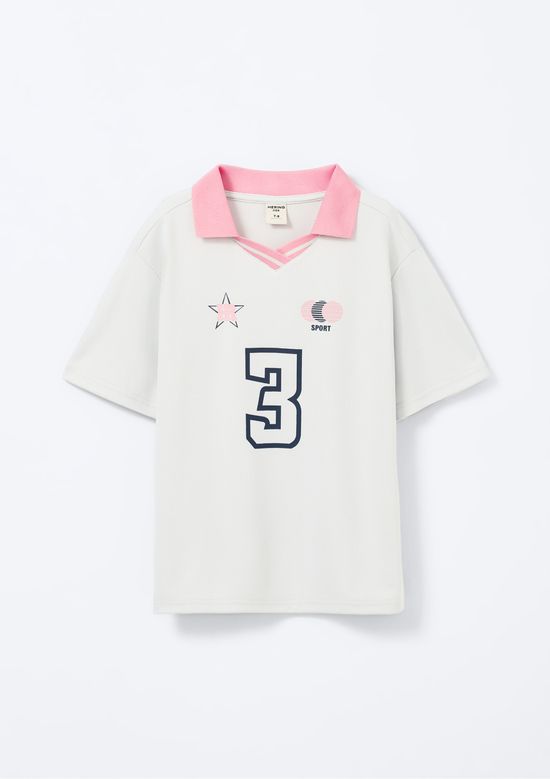 Foto do produto: Blusa Infantil Menina Oversized - Creme