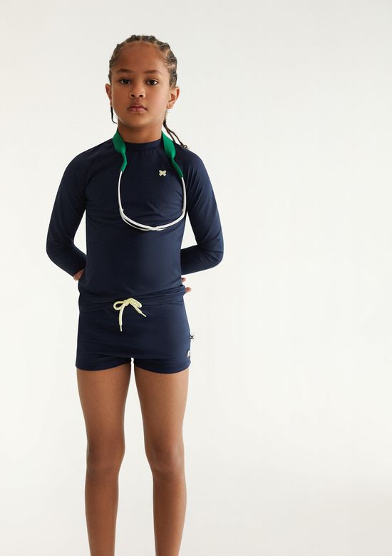 Foto do produto: Sunga Infantil Boxer Proteção UV - Azul