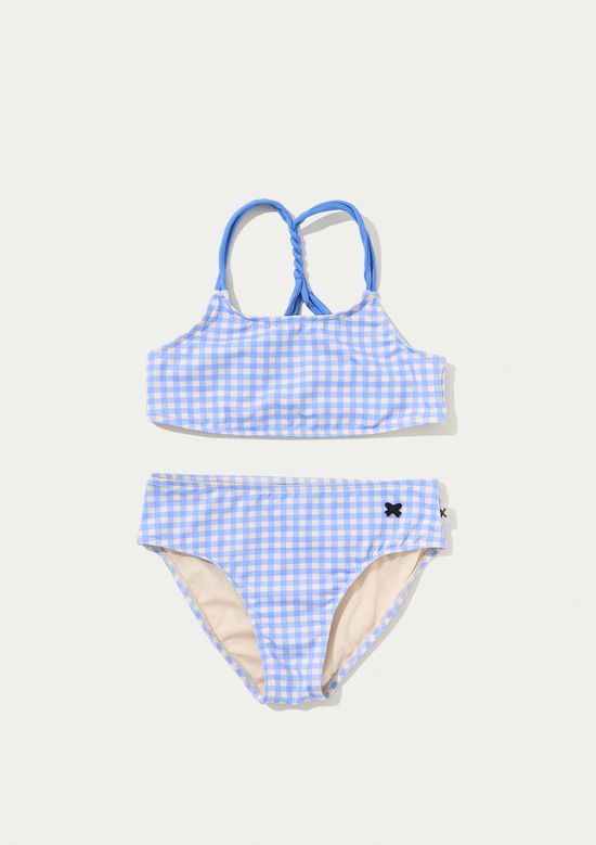 Foto do produto: Conjunto Biquíni Infantil Top Com Alças Duplas - Azul