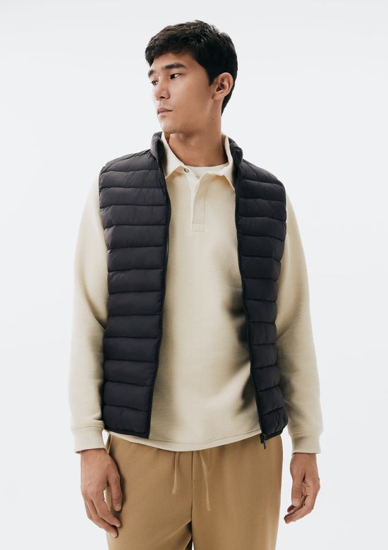 Foto do produto: Colete Básico Masculino Puffer Comfort - Preto