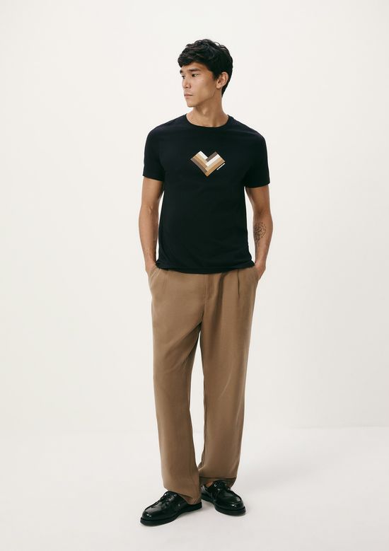 Foto do produto: Camiseta Unissex Manga Curta Regular IDBR - Preto