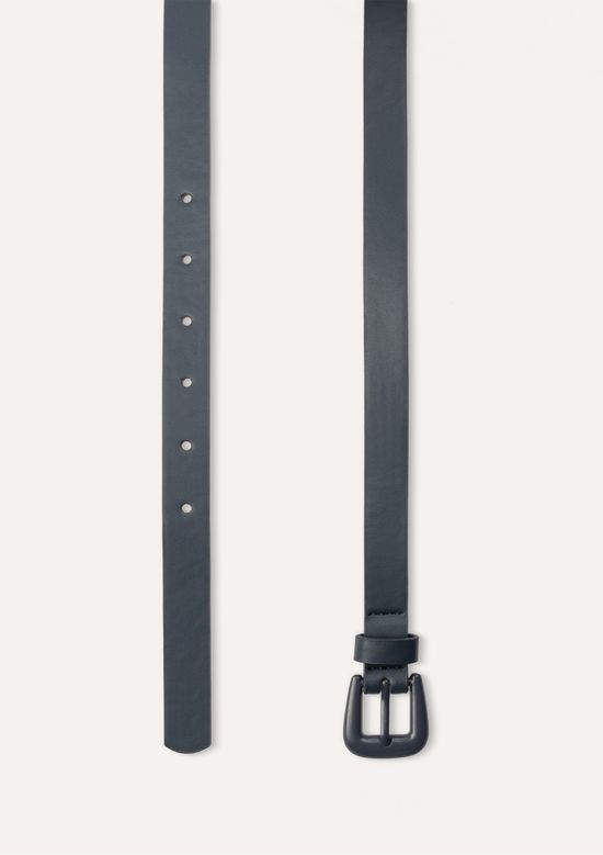 Foto do produto: Cinto Feminino Fino Com Fivela De Metal - Azul