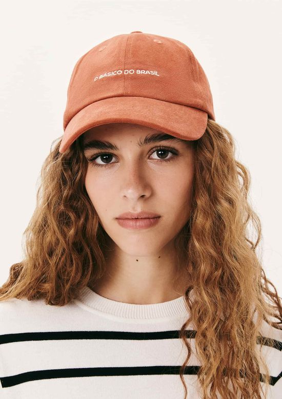 Foto do produto: Boné Feminino Aba Curva - Laranja