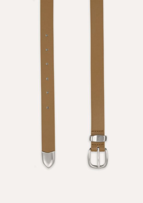 Foto do produto: Cinto Feminino Fino Com Fivela - Marrom