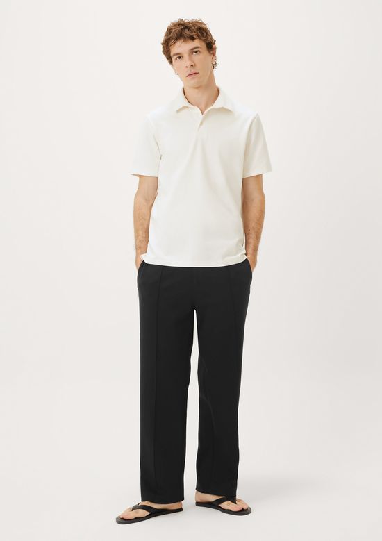 Foto do produto: Camisa Polo Masculina Em Malha Premium - Branco