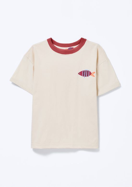 Foto do produto: Pijama Curto Infantil Menina Que Brilha no Escuro - Off white