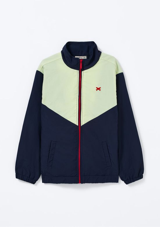 Foto do produto: Blusão Infantil Menino Nylon Bomber - Azul