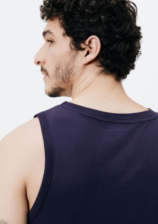 Foto do produto: Regata Básica Masculina World - Azul