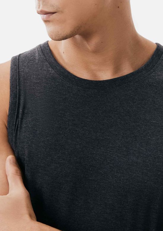 Foto do produto: Regata Básica Masculina World - Cinza