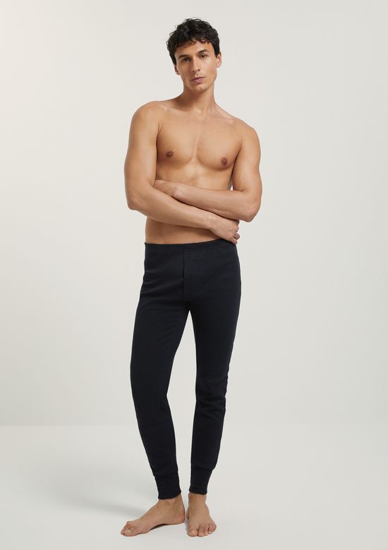 Foto do produto: Ceroula Básica Masculina Em Ribana - Preto