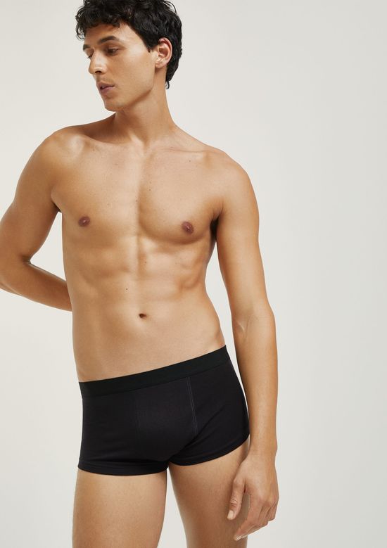 Foto do produto: Kit 2 Cuecas Sunga Em Algodão - Preto