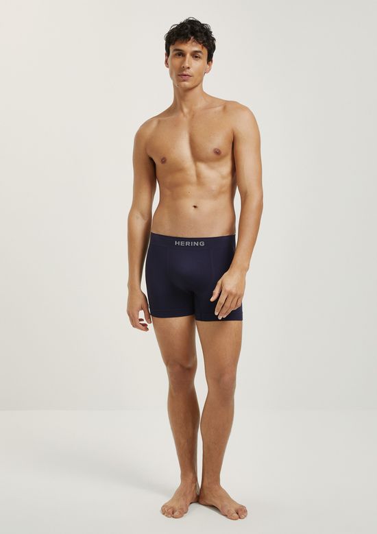 Foto do produto: Cueca Boxer Masculina Sem Costura - Preto