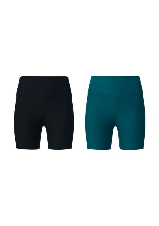 Foto do produto: Kit 2 Bermudas Esportivas Femininas - Multicolorido
